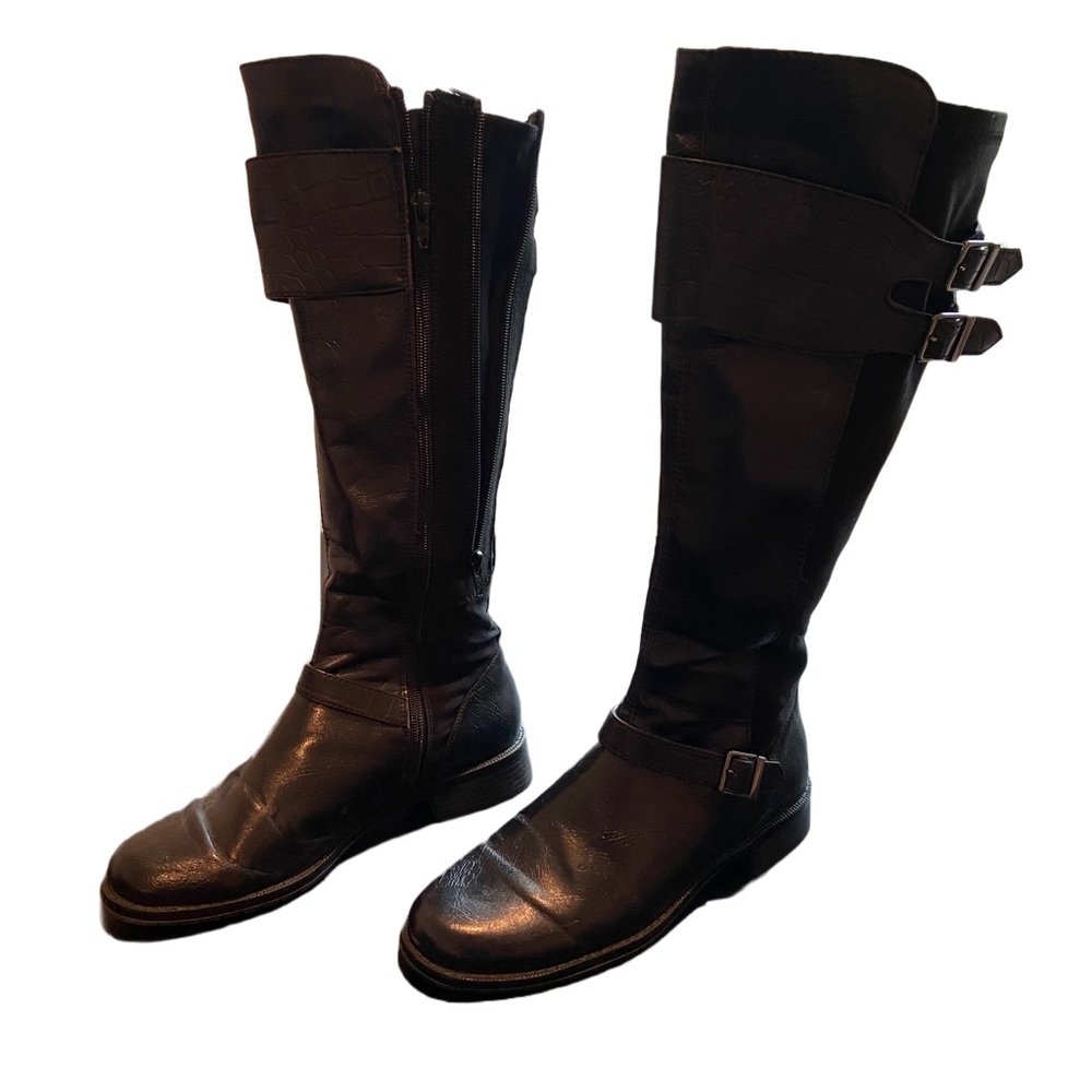 Aerosoles Women’s Riding Black Boots Size 7